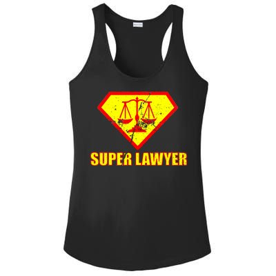 Super Lawyer Ladies PosiCharge Competitor Racerback Tank