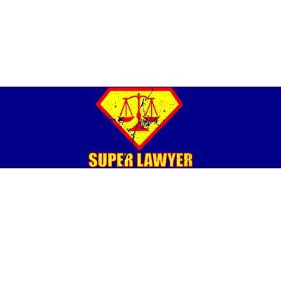 Super Lawyer Bumper Sticker