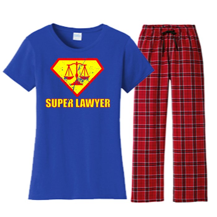 Super Lawyer Women's Flannel Pajama Set