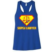 Super Lawyer Women's Racerback Tank