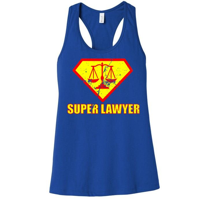 Super Lawyer Women's Racerback Tank