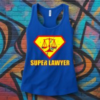 Super Lawyer Womens Tank Top