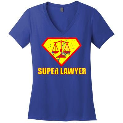 Super Lawyer Women's V-Neck T-Shirt