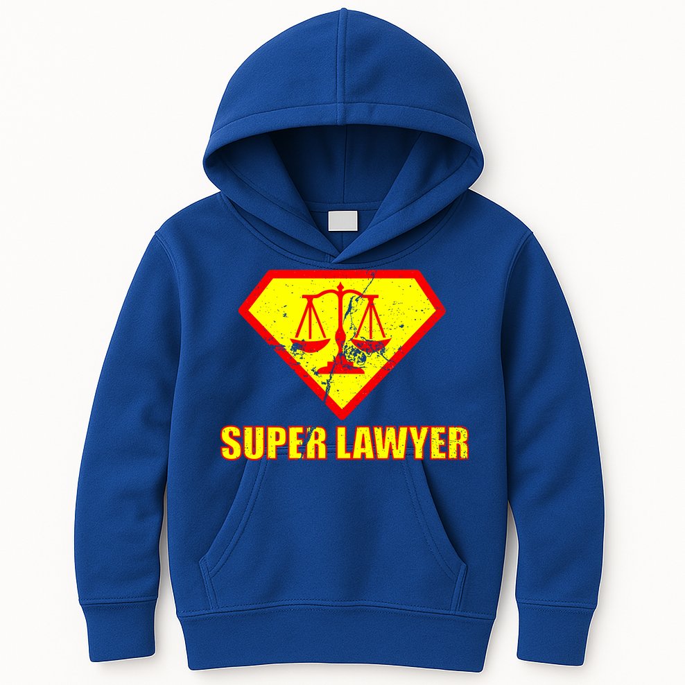 Super Lawyer Kids Hoodie