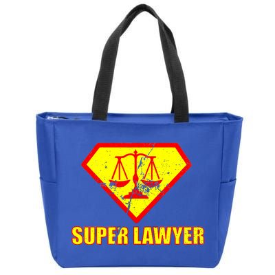 Super Lawyer Zip Tote Bag