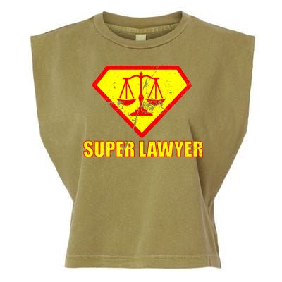 Super Lawyer Garment-Dyed Women's Muscle Tee