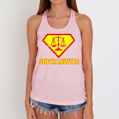 Super Lawyer Women's Knotted Racerback Tank