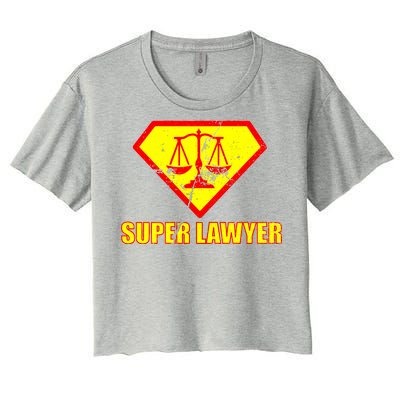 Super Lawyer Women's Crop Top Tee