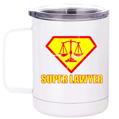 Super Lawyer 12 oz Stainless Steel Tumbler Cup