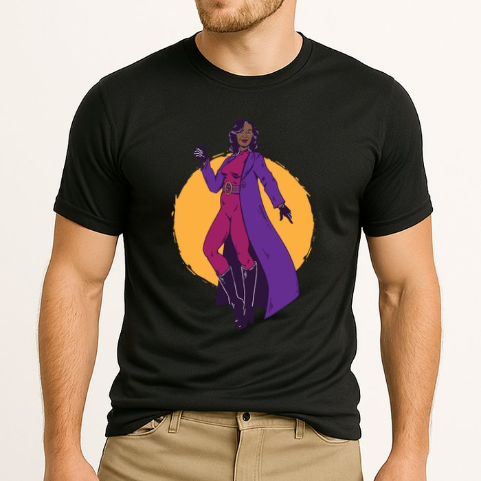 Super Michelle Obama Cooling Performance Crew T-Shirt