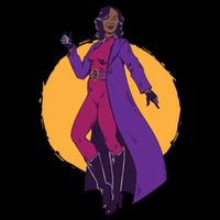 Super Michelle Obama Poster