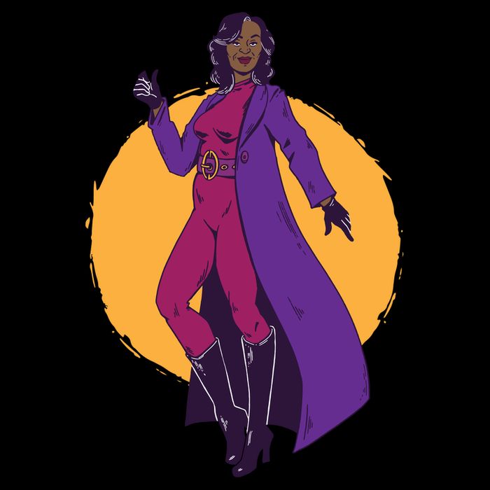Super Michelle Obama Poster