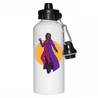 Super Michelle Obama Aluminum Water Bottle 