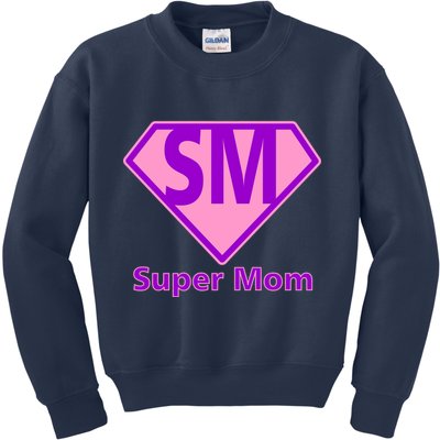 Super Mom Kids Sweatshirt