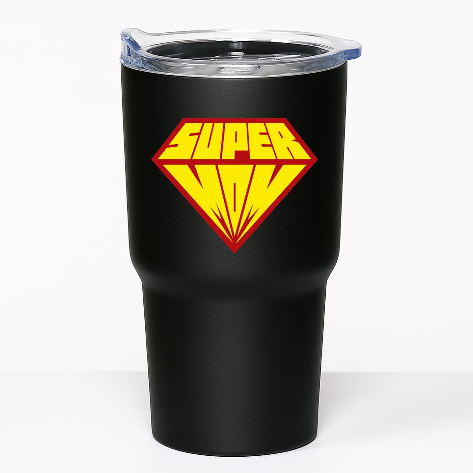 Super Mom Comic Superhero Tumbler