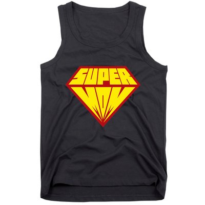 Super Mom Comic Superhero Tank Top