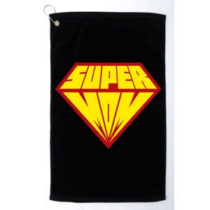 Super Mom Comic Superhero Platinum Collection Golf Towel