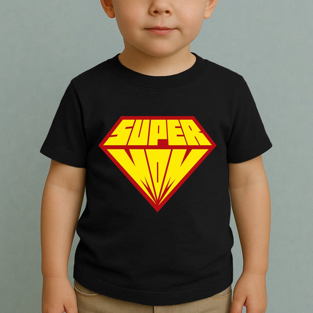 Super Mom Comic Superhero Toddler T-Shirt