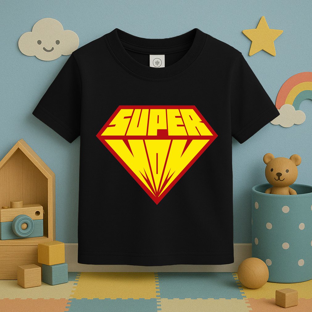 Super Mom Comic Superhero Toddler T-Shirt
