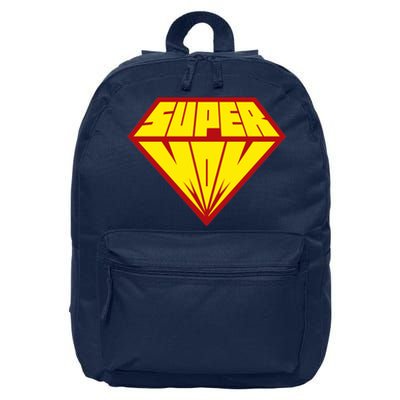 Super Mom Comic Superhero 16 in Basic Backpack