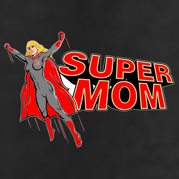 Super Mom Figure Cool Comfort Performance Bucket Hat