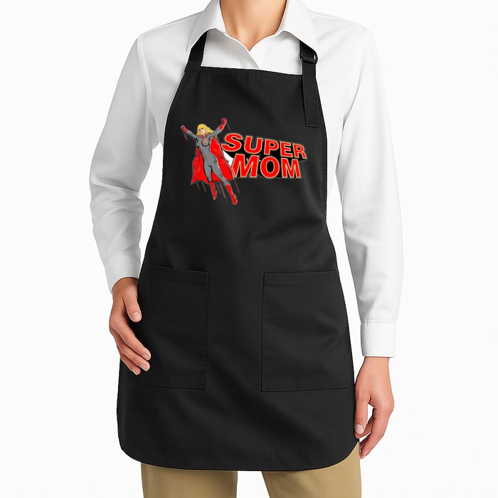 Super Mom Figure Apron