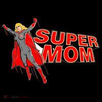Super Mom Figure Poster