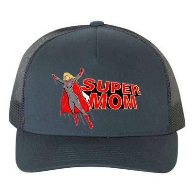 Super Mom Figure Yupoong Adult 5-Panel Trucker Hat