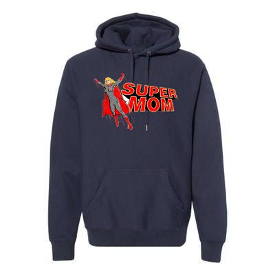 Super Mom Figure Premium Hoodie