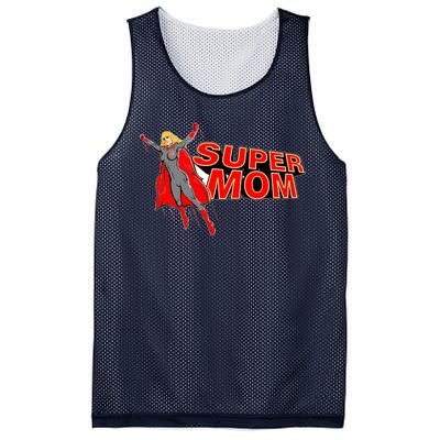 Super Mom Figure Mesh Reversible Basketball Jersey Tank