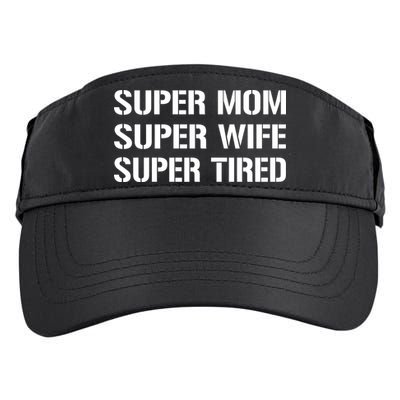 Super Mom Funny Gifts For Mothers Adult Drive Performance Visor