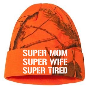 Super Mom Funny Gifts For Mothers Kati Licensed 12" Camo Beanie