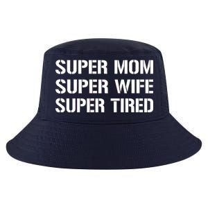 Super Mom Funny Gifts For Mothers Cool Comfort Performance Bucket Hat