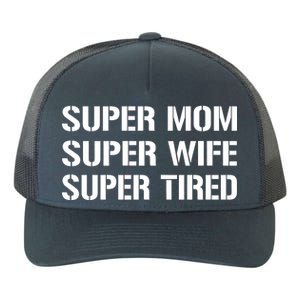 Super Mom Funny Gifts For Mothers Yupoong Adult 5-Panel Trucker Hat