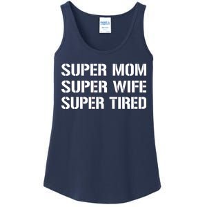 Super Mom Funny Gifts For Mothers Ladies Essential Tank