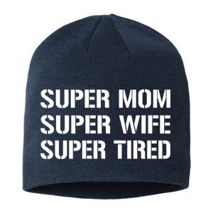 Super Mom Funny Gifts For Mothers Sustainable Beanie