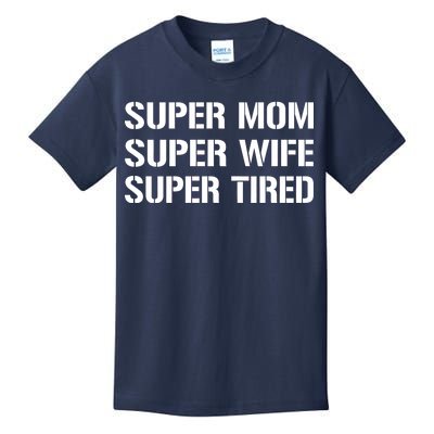 Super Mom Funny Gifts For Mothers Kids T-Shirt