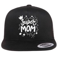 Super Mom Mothers Day Flatbill Hat