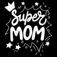 Super Mom Mothers Day Flatbill Hat