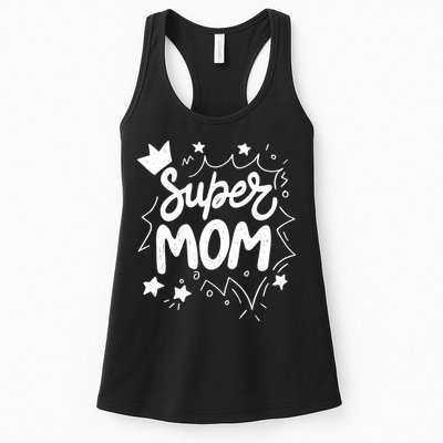 Super Mom Mothers Day Womens Tank Top