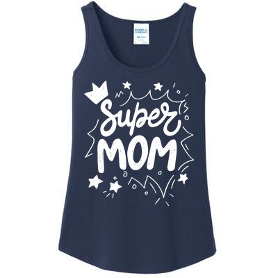 Super Mom Mothers Day Ladies Essential Tank