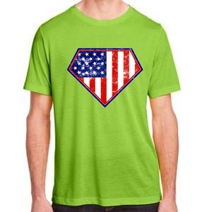 Super Patriot US Flag Adult ChromaSoft Performance T-Shirt