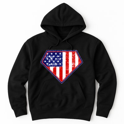 Super Patriot US Flag Hoodie