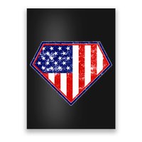 Super Patriot US Flag Poster