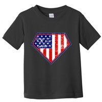 Super Patriot US Flag Toddler T-Shirt