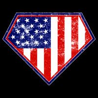 Super Patriot US Flag Toddler T-Shirt