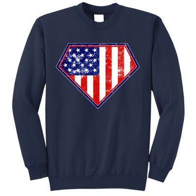 Super Patriot US Flag Sweatshirt