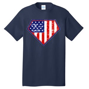 Super Patriot US Flag Tall T-Shirt