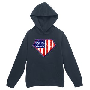 Super Patriot US Flag Urban Pullover Hoodie