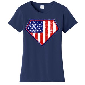 Super Patriot US Flag Women's T-Shirt